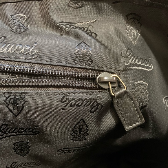 💎 LIKE NEW 💎 GUCCI LEATHER MESSENGER LAPTOP BAG GUCCISSIMA - Picture 12 of 15